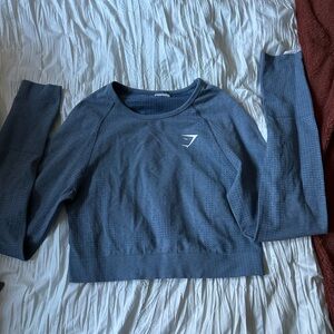 Women’s gymshark workout top size medium